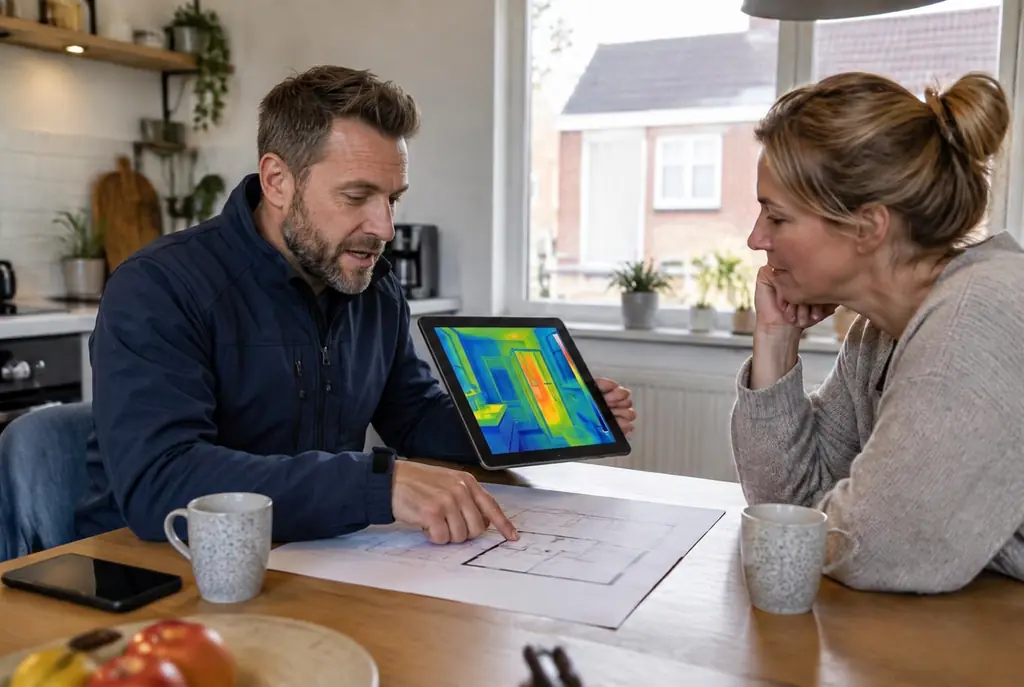 Lekdetectie Rijnsburg – bevindingen bespreken aan de keukentafel